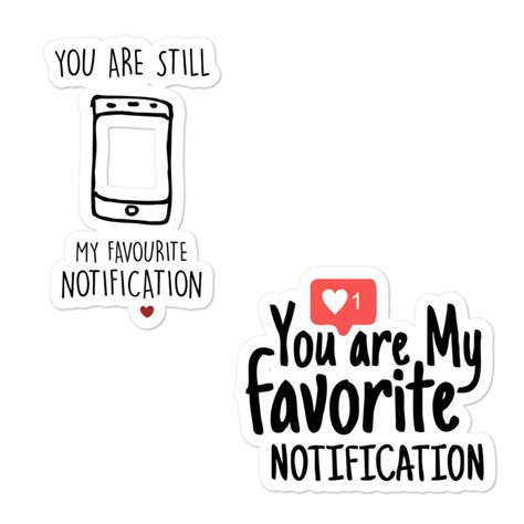 you're my favorite notification